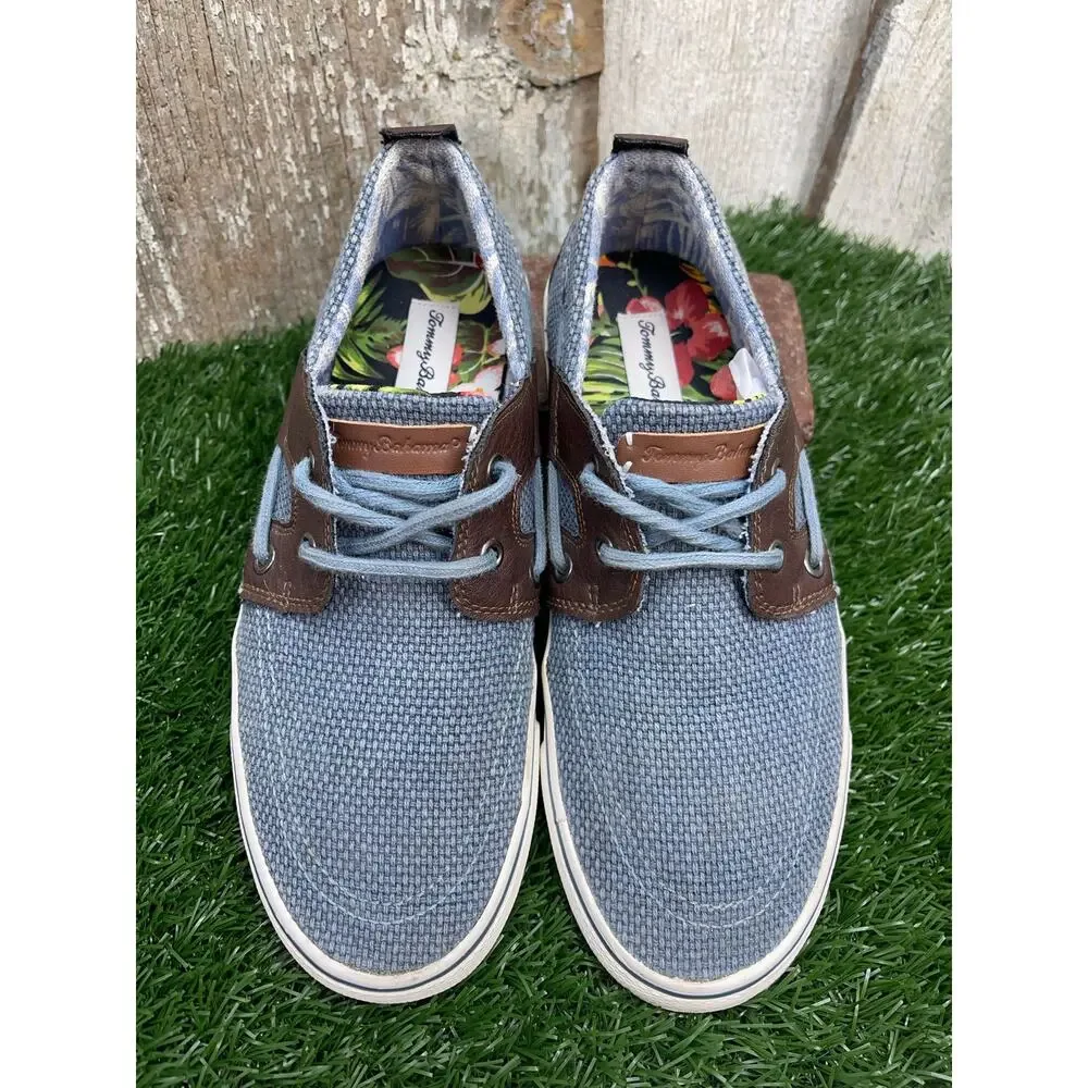 Tommy Bahama Stripes Boat Shoes Men's 8